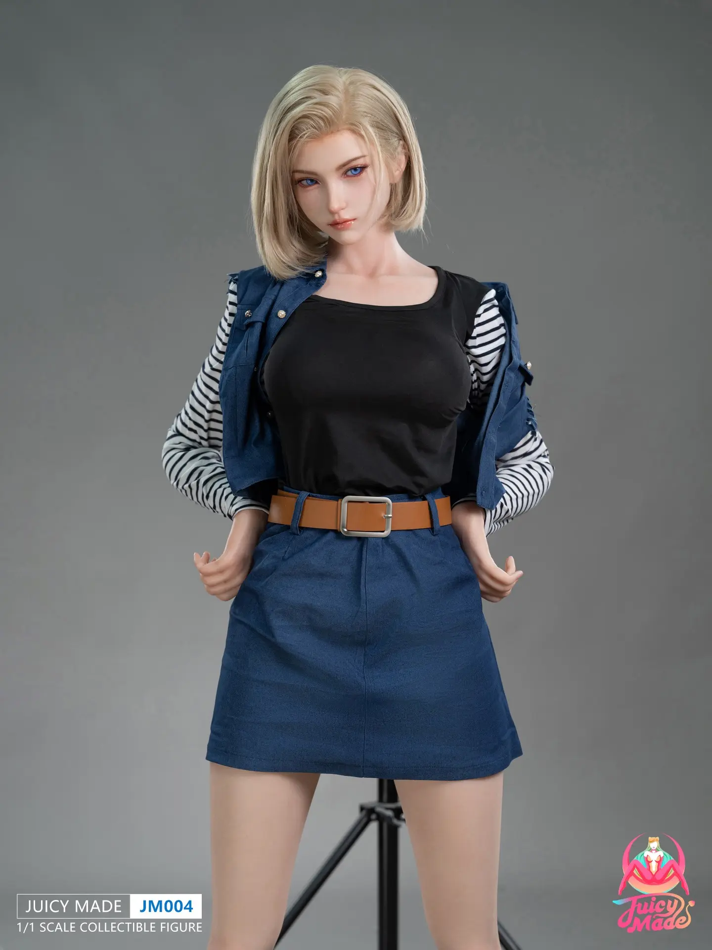 Juicy Made Studio - Dragon Ball 1/1 Life-Size JM004 Cyber ​​Battle Girl Collectible Action Figure(Adult 18+)