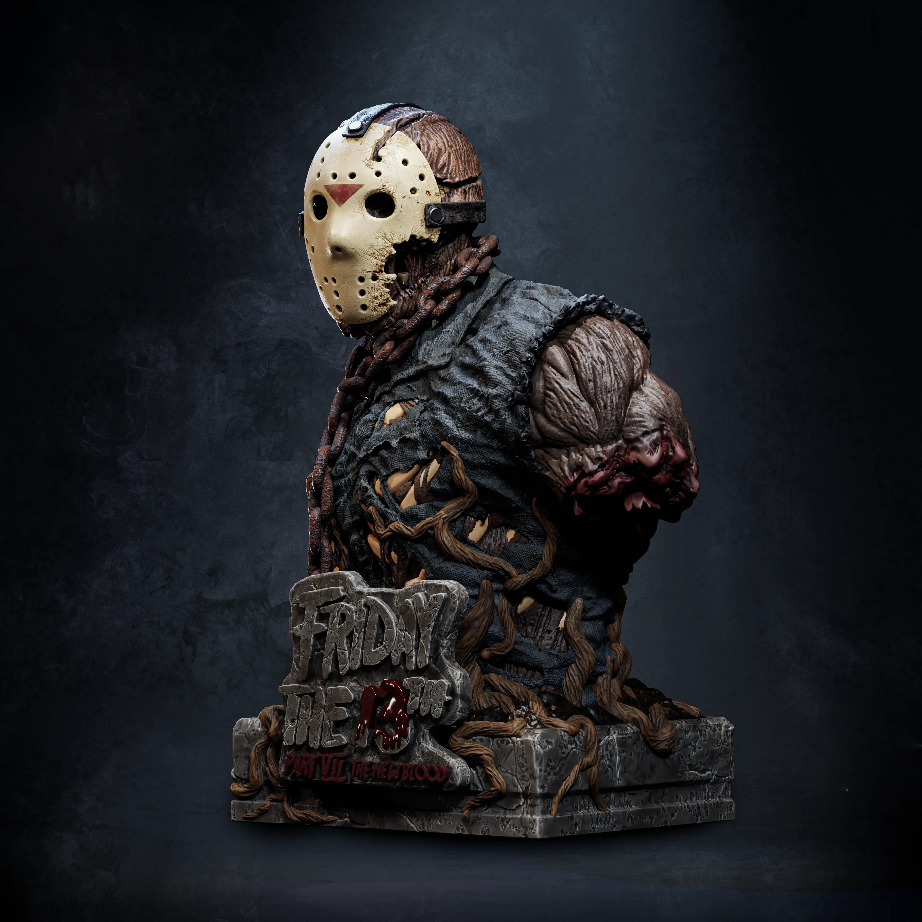 Epic Creations Studio - Jason Vorhess Friday the 13th Statue (GK)