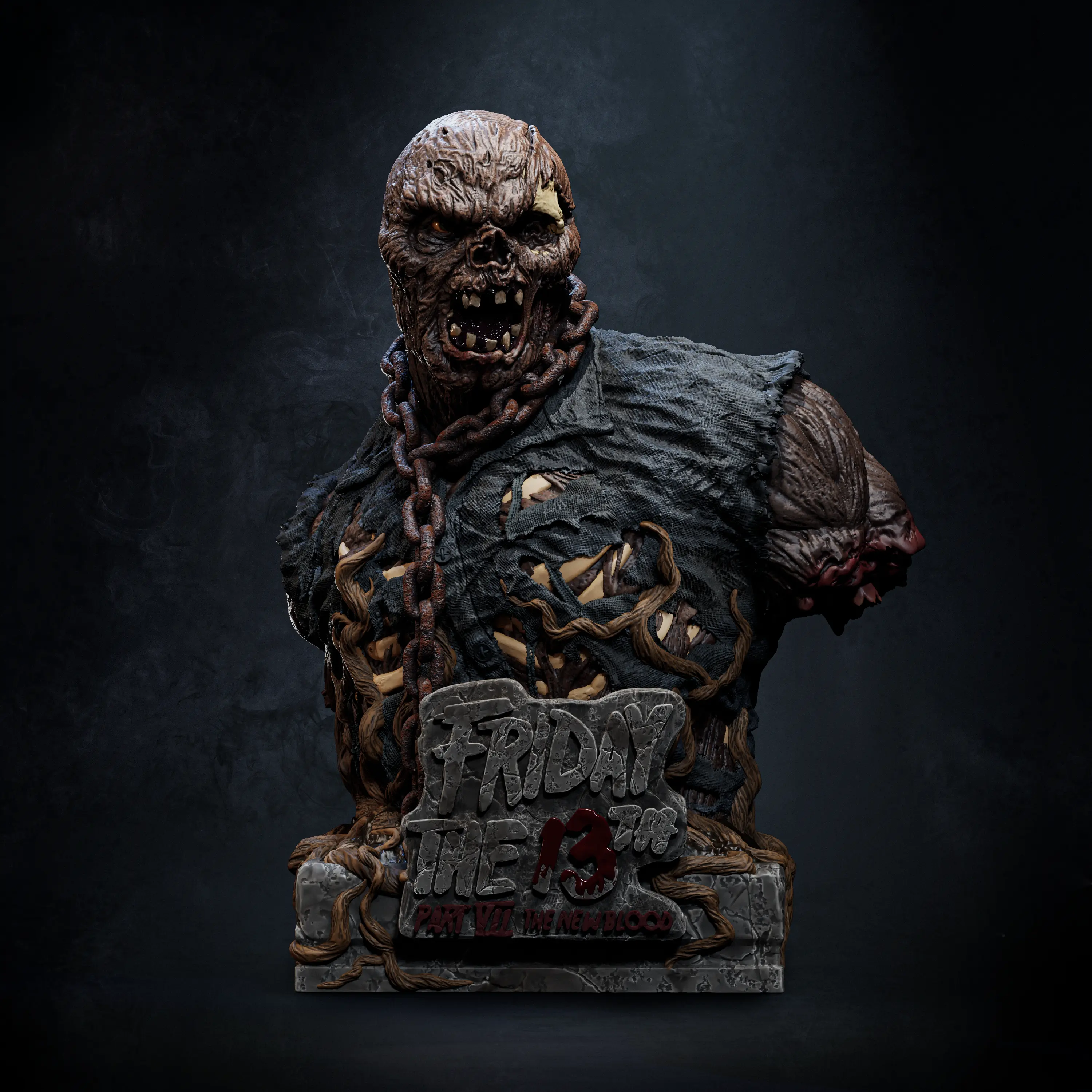 Epic Creations Studio - Jason Vorhess Friday the 13th Statue (GK)