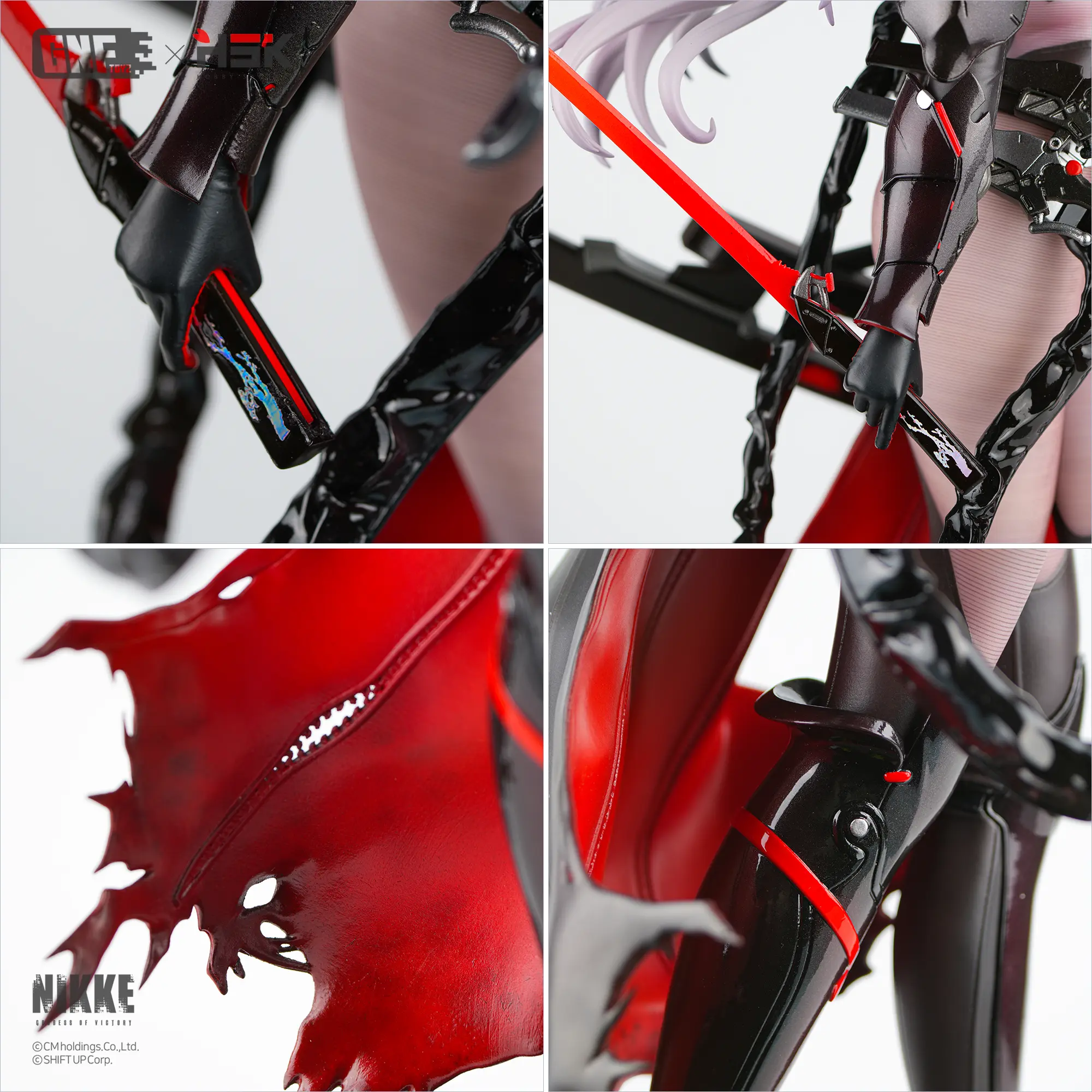 Hobby Sakura - GODDESS OF VICTORY: NIKKEE Scarlet: Black Shadow 1/4 scale figure (Licensed)Statue(GK)