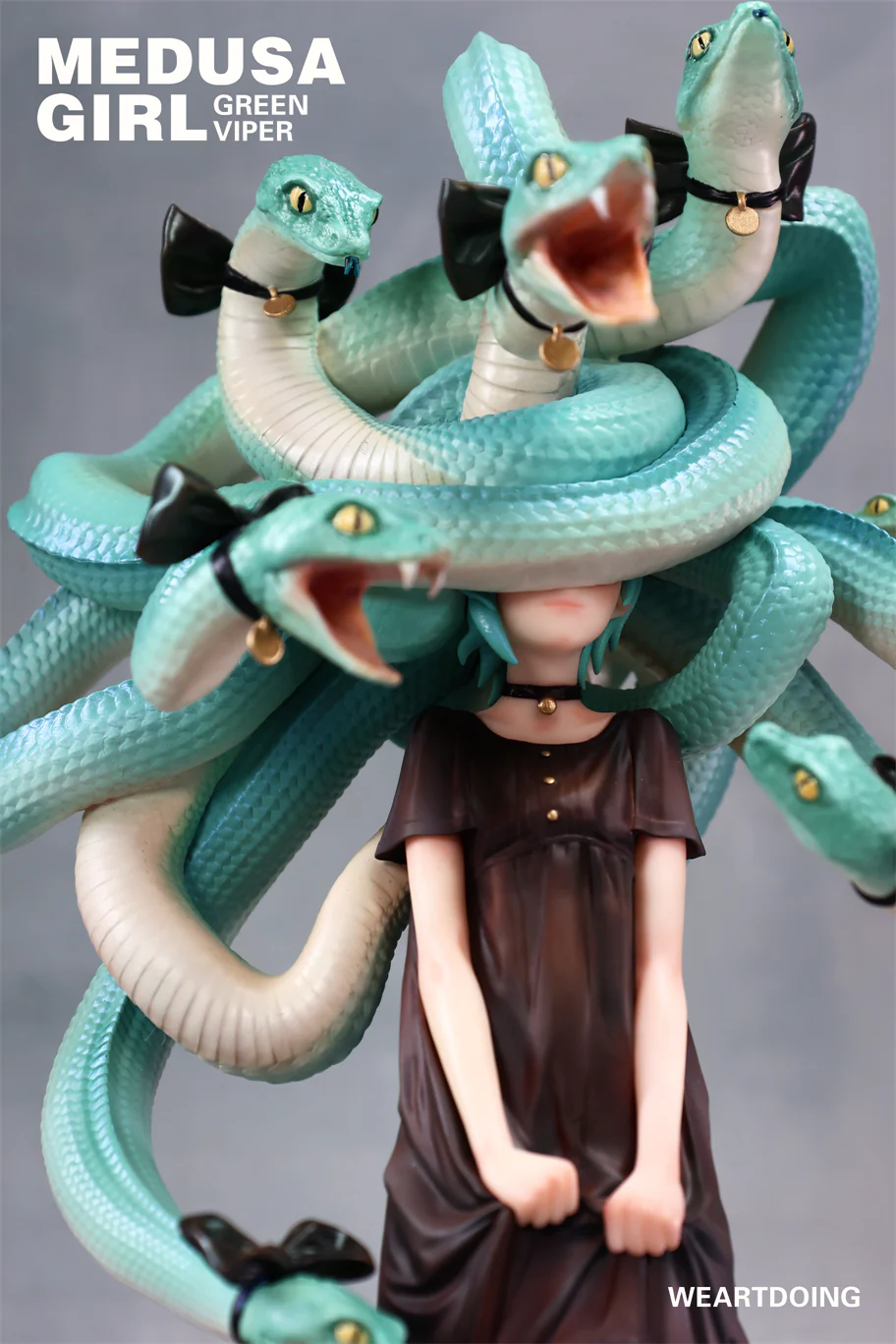 Weartdoing Studio - Medusa Girl Original Design Premium Statue