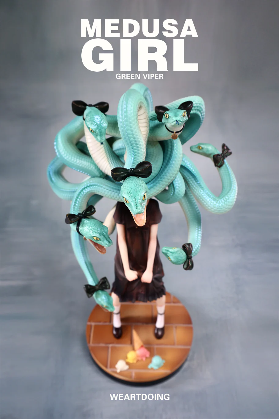 Weartdoing Studio - Medusa Girl Original Design Premium Statue