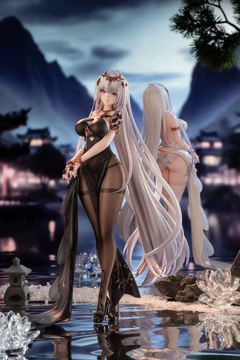 AniGame - Azur Lane Emden Moonlit Waters of Inquiry Licensed Statue 
