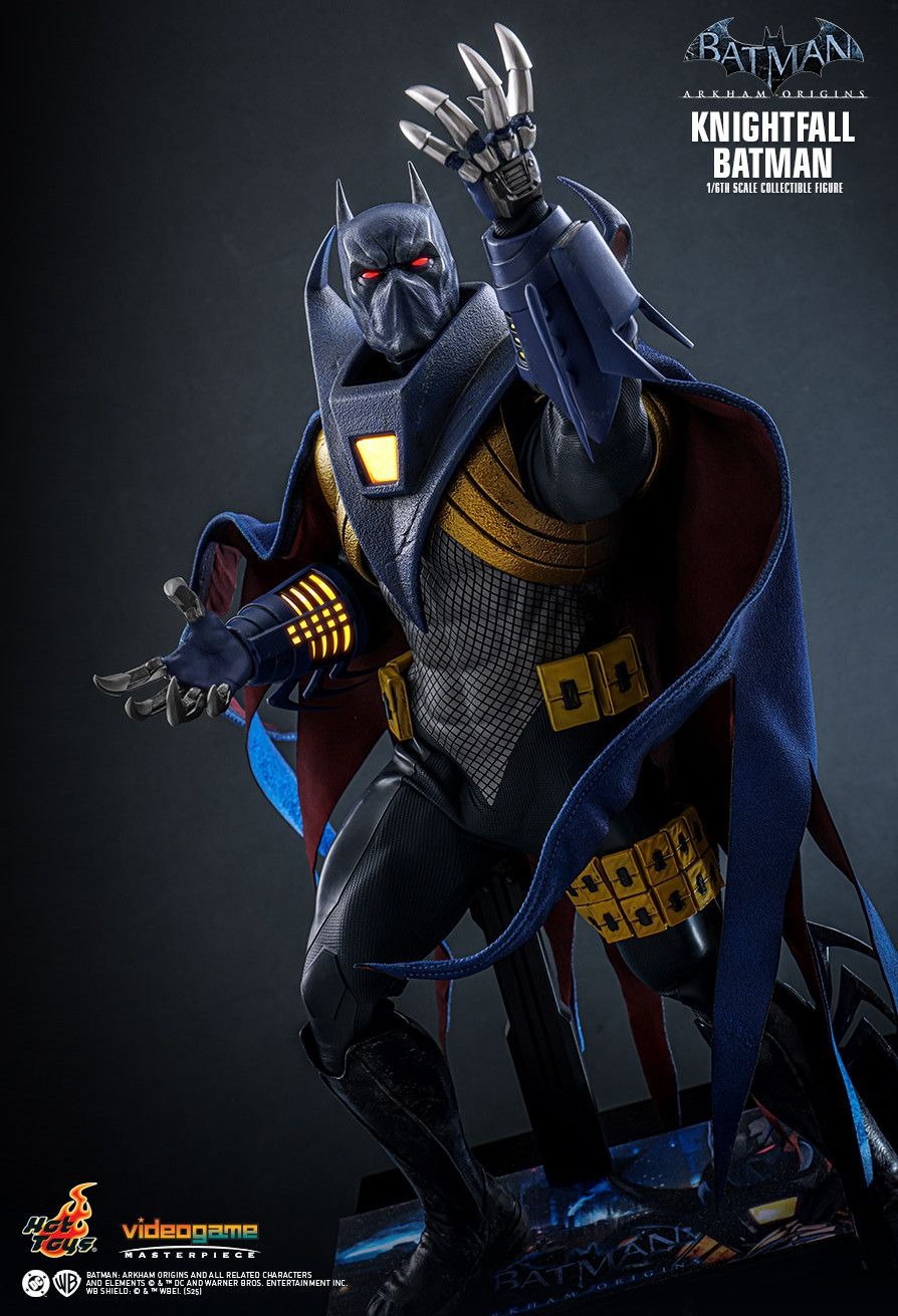 Batman: Arkham Origins Knightfall Batman 1/6 scale Collectible Figure VGM74 (Licensed) Statue (GK) -Hottoys-KWII-GK