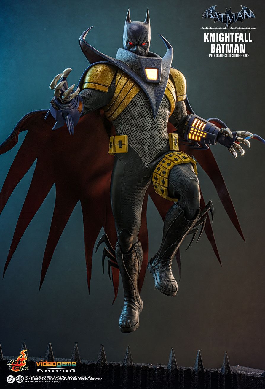 Batman: Arkham Origins Knightfall Batman 1/6 scale Collectible Figure VGM74 (Licensed) Statue (GK) -Hottoys-KWII-GK