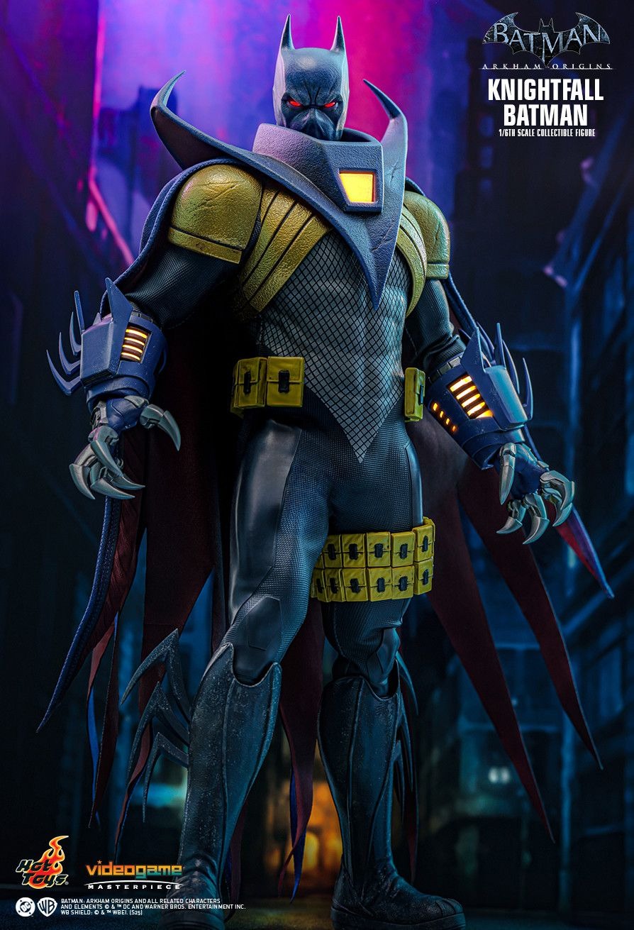 Batman: Arkham Origins Knightfall Batman 1/6 scale Collectible Figure VGM74 (Licensed) Statue (GK) -Hottoys-KWII-GK