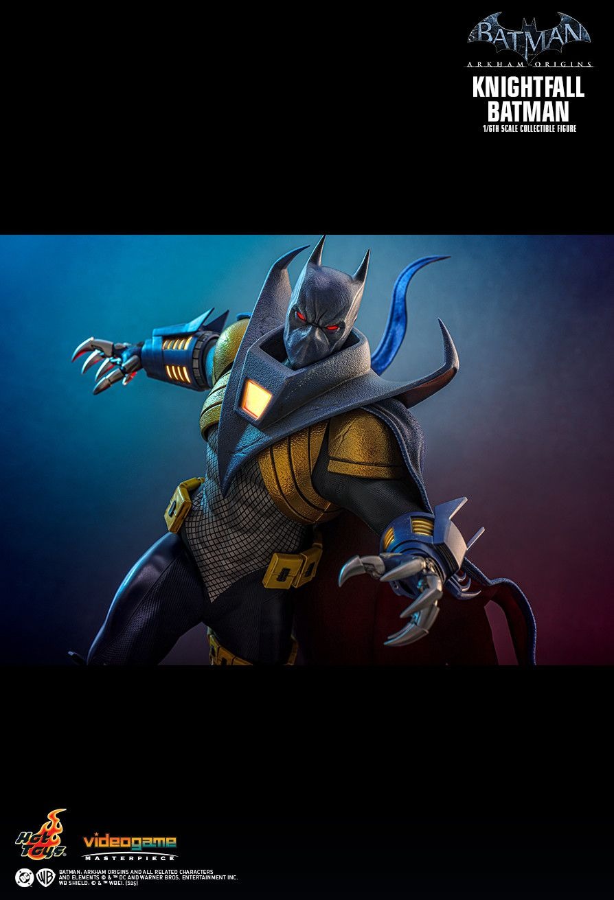 Batman: Arkham Origins Knightfall Batman 1/6 scale Collectible Figure VGM74 (Licensed) Statue (GK) -Hottoys-KWII-GK