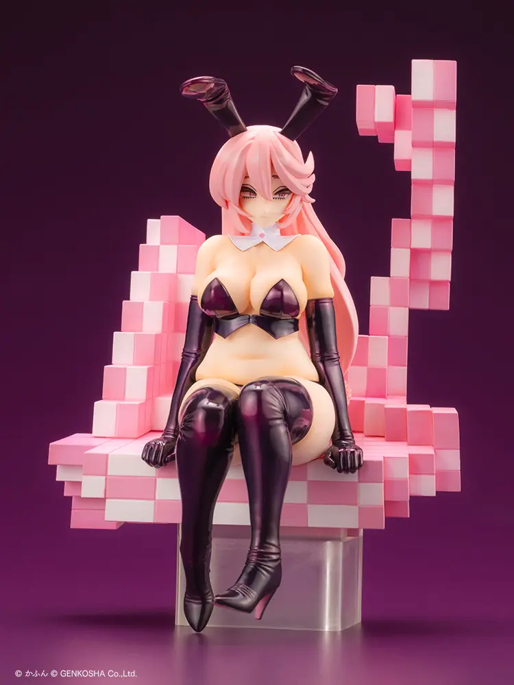 Kotobukiya - Illustrator Original Azamuki Usagi Sitting Bunny by Kafun 1/7 Complete Figure (Licensed)Statue(GK) 