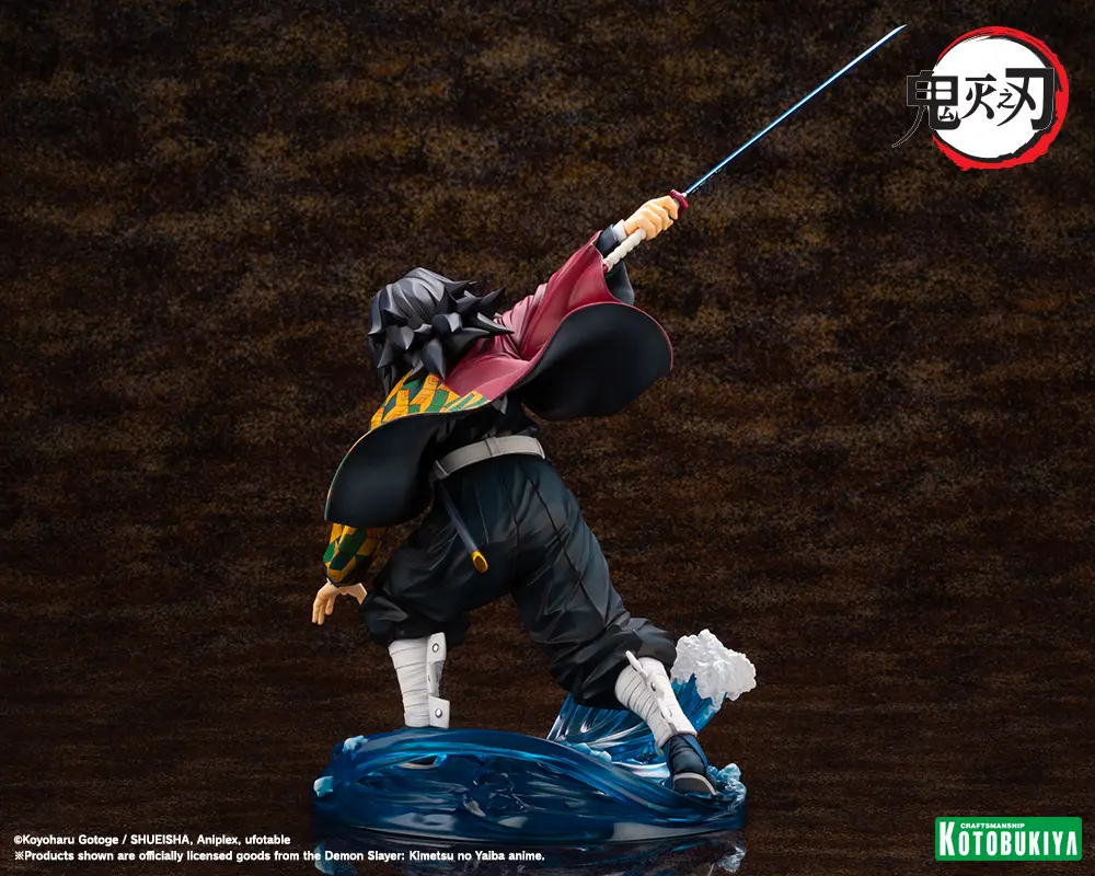 Kotobukiya - ARTFX J Demon Slayer: Kimetsu no Yaiba Giyu Tomioka 1/8 Complete Figure (Licensed)Statue 
