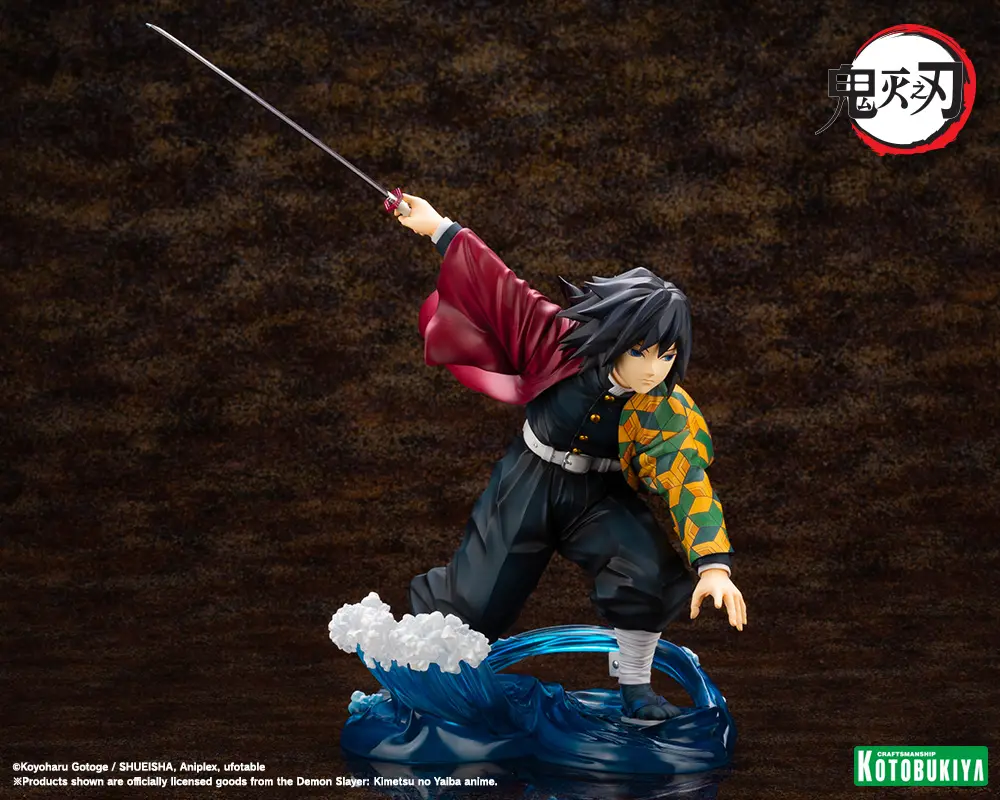 Kotobukiya - ARTFX J Demon Slayer: Kimetsu no Yaiba Giyu Tomioka 1/8 Complete Figure (Licensed)Statue 