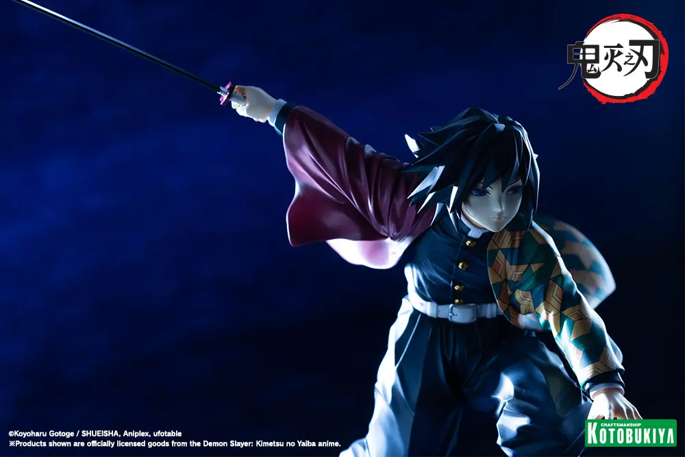 Kotobukiya - ARTFX J Demon Slayer: Kimetsu no Yaiba Giyu Tomioka 1/8 Complete Figure (Licensed)Statue 