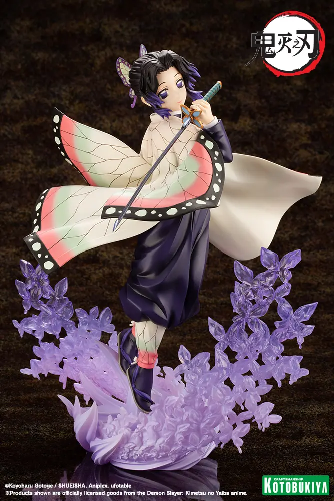Kotobukiya - ARTFX J Demon Slayer: Kimetsu no Yaiba Shinobu Kocho 1/8 Complete Figure (Licensed)Statue 