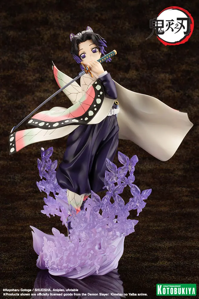 Kotobukiya - ARTFX J Demon Slayer: Kimetsu no Yaiba Shinobu Kocho 1/8 Complete Figure (Licensed)Statue 