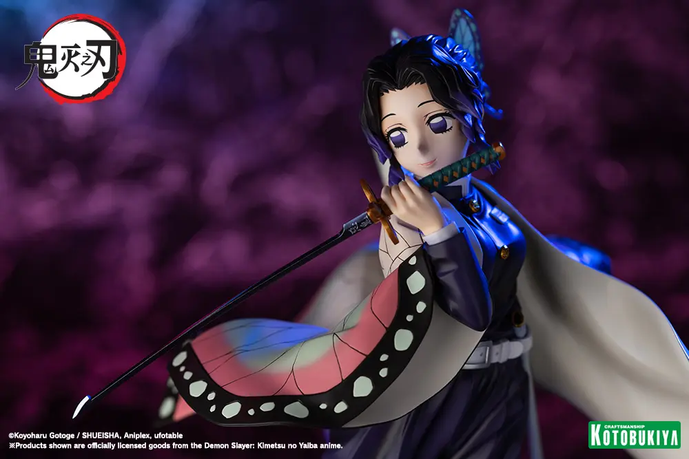 Kotobukiya - ARTFX J Demon Slayer: Kimetsu no Yaiba Shinobu Kocho 1/8 Complete Figure (Licensed)Statue 
