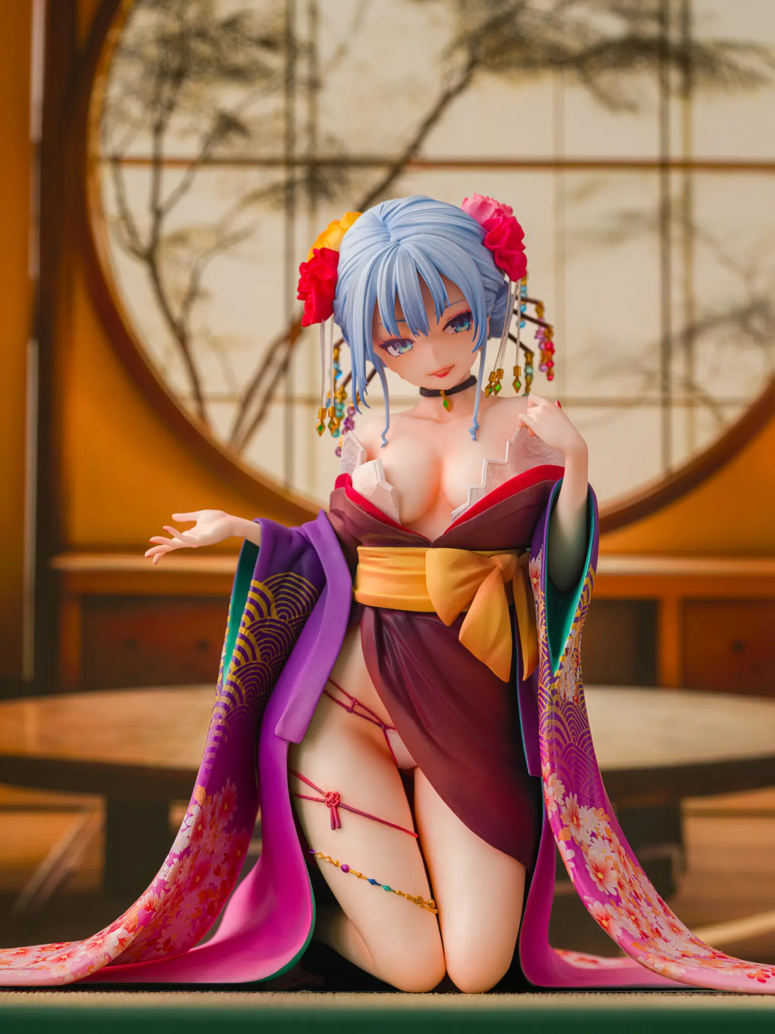 DAIKI KougYou - Shujuu Ecstasy Shion Oiran Ver 1/7 Complete Figure (Licensed) Statue(GK)(Adult18+)
