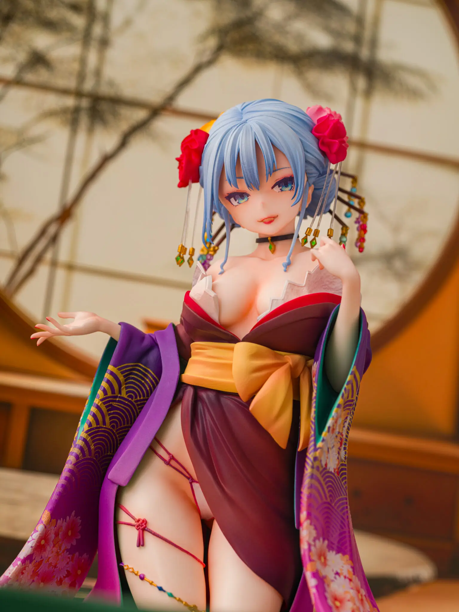 DAIKI KougYou - Shujuu Ecstasy Shion Oiran Ver 1/7 Complete Figure (Licensed) Statue(GK)(Adult18+)