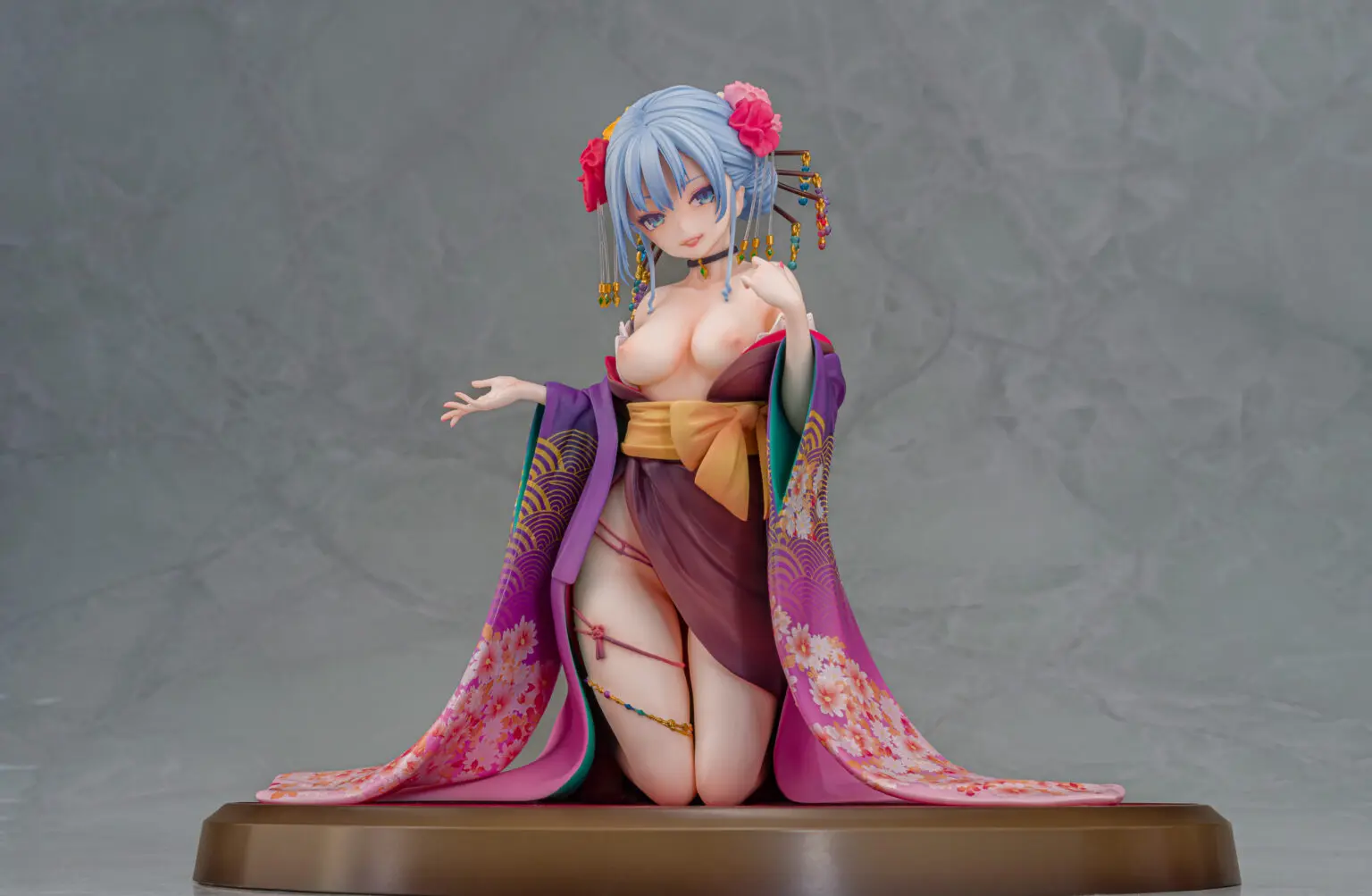 DAIKI KougYou - Shujuu Ecstasy Shion Oiran Ver 1/7 Complete Figure (Licensed) Statue(GK)(Adult18+)