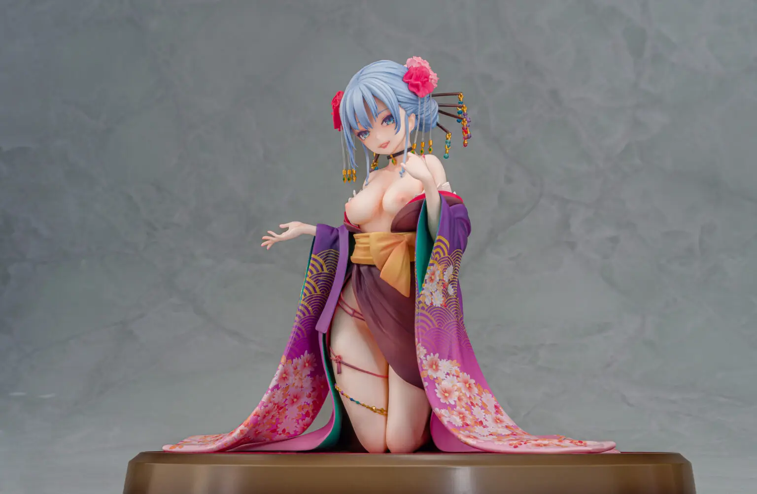 DAIKI KougYou - Shujuu Ecstasy Shion Oiran Ver 1/7 Complete Figure (Licensed) Statue(GK)(Adult18+)