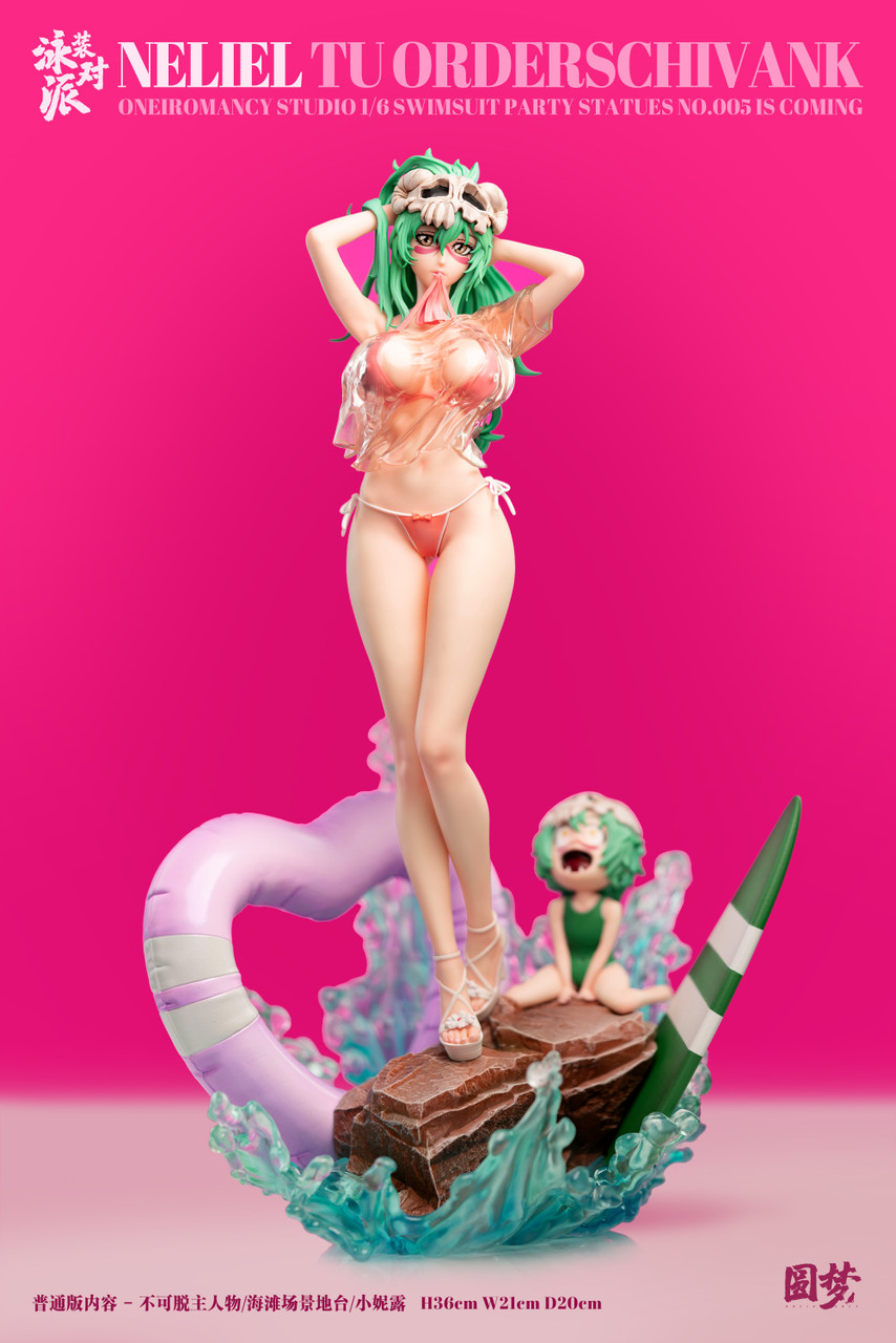 IN STOCK-Swimsuit Party Neliel 2.0 Regular version 1/6 Statue (GK) (Adult 18+)-YuanMeng Studio