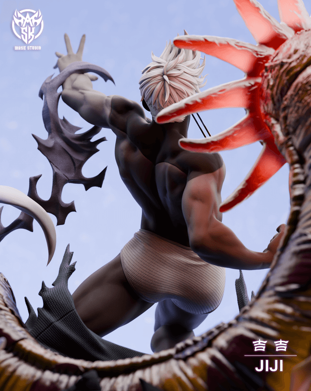 DANDADAN Jiji 1/4 Statue(GK)-Mask Studio 