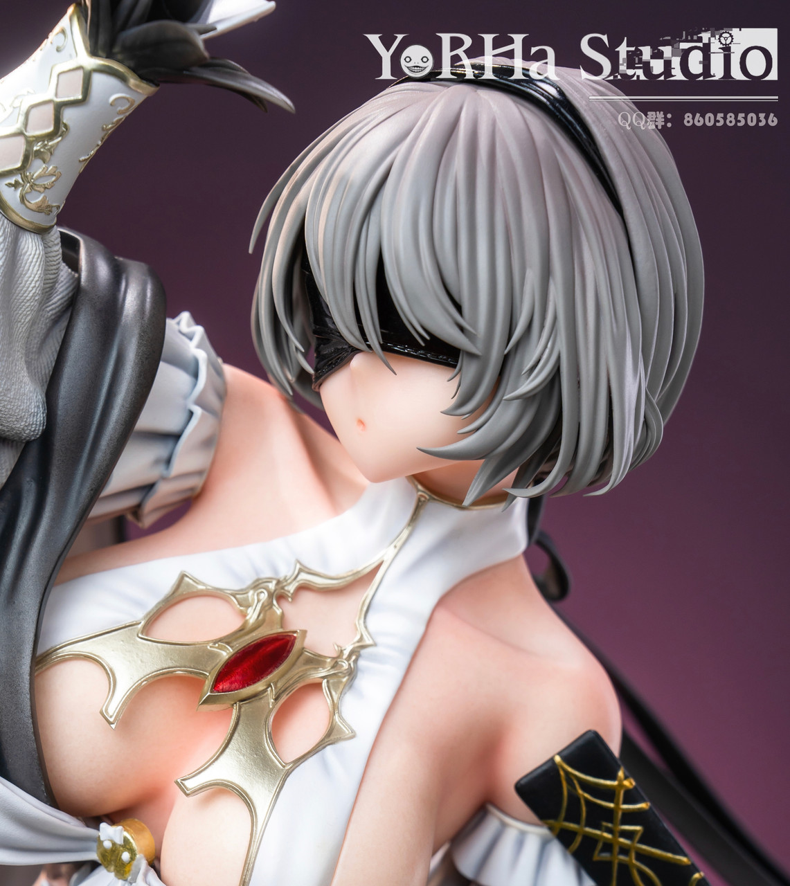 In stock-NieR: Automata Caster 2B (Version B)1/4 STATUE GK-YorHa Studio