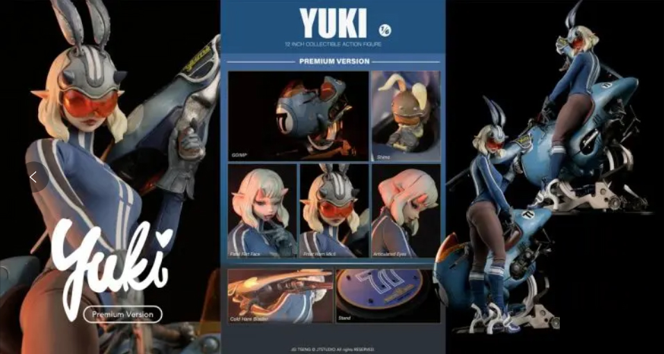 Twin Sisters Yumi & Yuki (Licensed)1/6 Scale Statue(GK) -JT STUDIO 