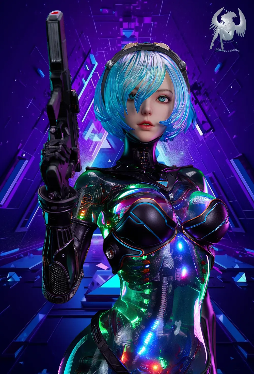 Iron Studios - Spider Man Black Costume - Marvel Comics Series 7 Art Scale 1/10 Statue (Licensed)