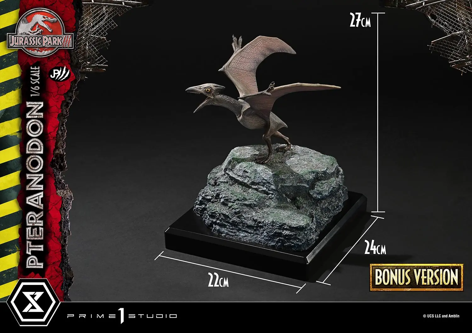 Prime 1 Studio - Legacy Museum Collection Jurassic Park III (Film) Pteranodon 1/6 Scale LMCJWF-02 LMCJWF-02S (Licensed) Statue(GK) 