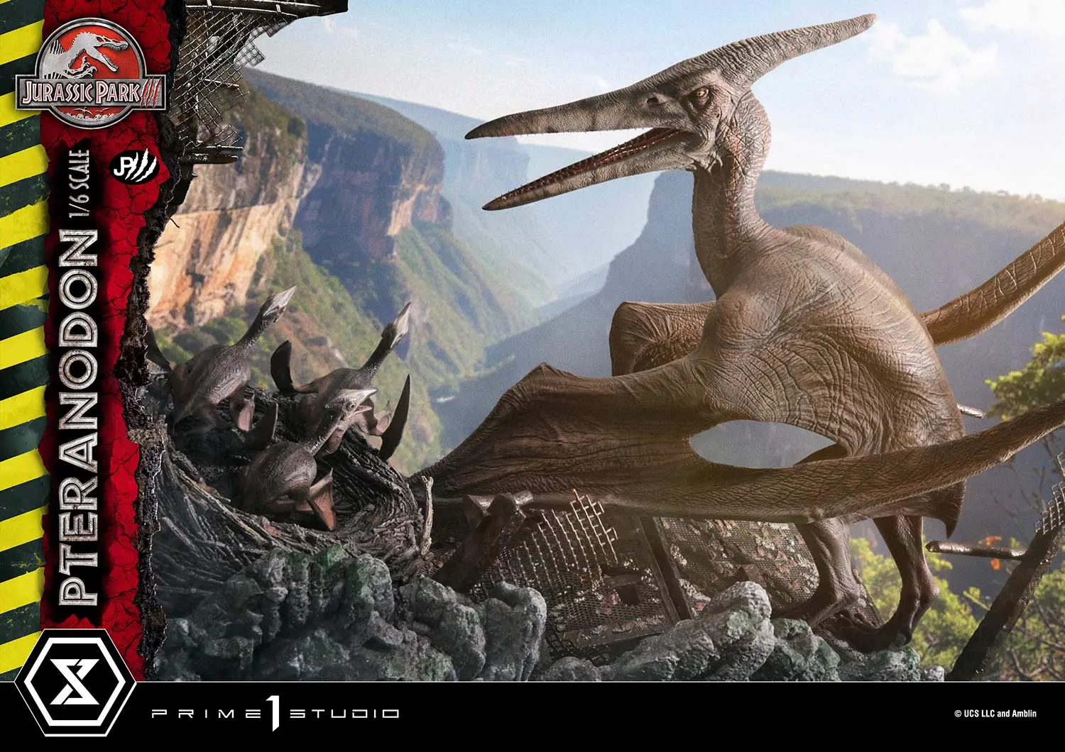 Prime 1 Studio - Legacy Museum Collection Jurassic Park III (Film) Pteranodon 1/6 Scale LMCJWF-02 LMCJWF-02S (Licensed) Statue(GK) 