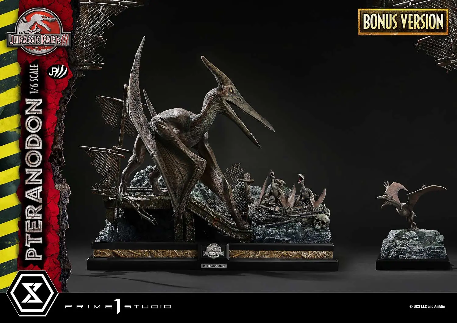 Prime 1 Studio - Legacy Museum Collection Jurassic Park III (Film) Pteranodon 1/6 Scale LMCJWF-02 LMCJWF-02S (Licensed) Statue(GK) 