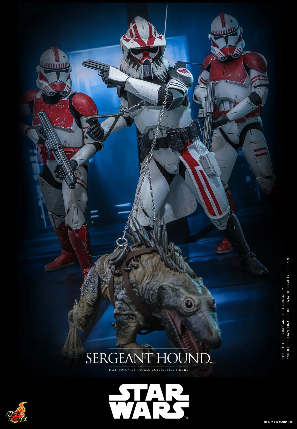 Hottoys - Sergeant Hound 1/6 Scale Collectible Figure TMS167 (Licensed) Statue(GK)
