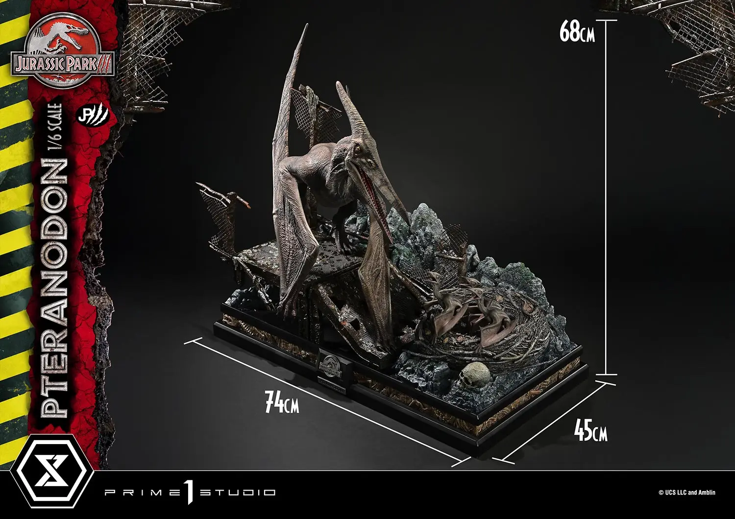 Prime 1 Studio - Legacy Museum Collection Jurassic Park III (Film) Pteranodon 1/6 Scale LMCJWF-02 LMCJWF-02S (Licensed) Statue(GK) 