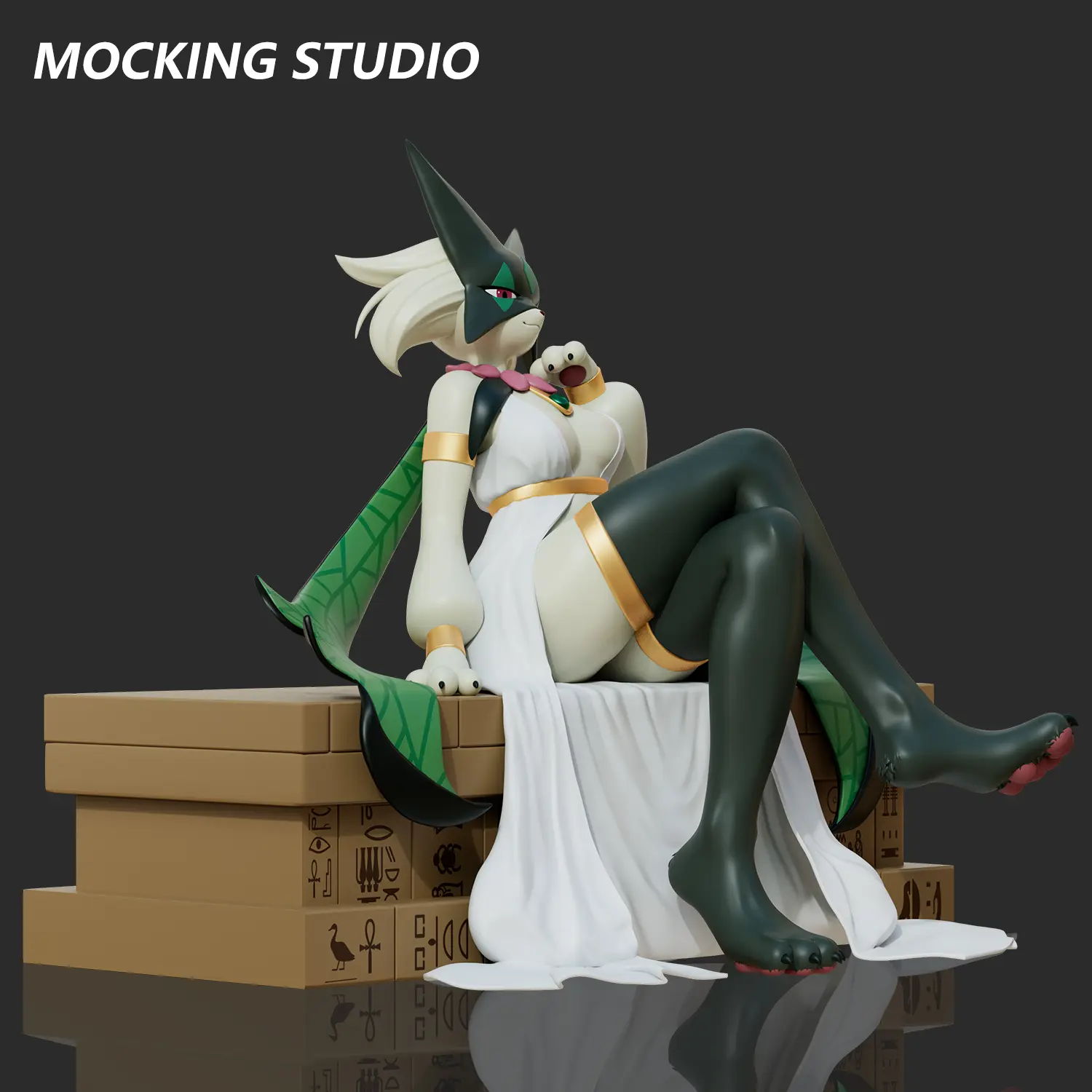 MOCKING Studio - Pokemon Western Dancer Magical Meowscarada Statue(GK)