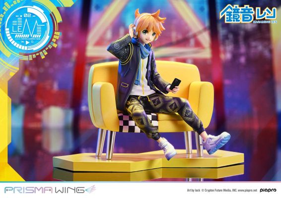 PRISMA WING Piapro Characters Kagamine Len Art by lack 1/7 Scale Pre-Painted Figure PWPCL-04 (Licensed）-Prime 1 Studio & PRISMA WING-KWII-GK