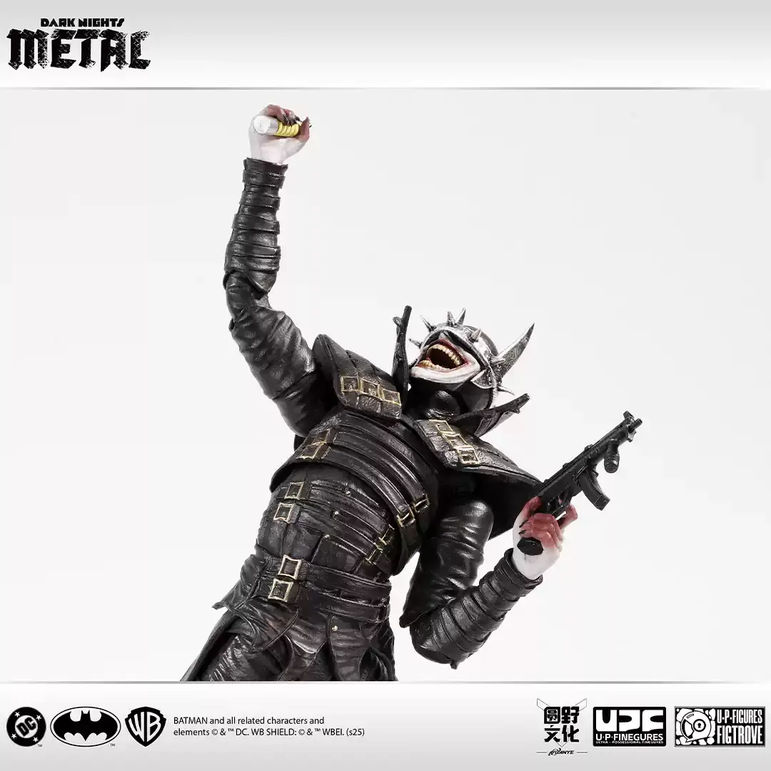 ROUND FIELD X U-P-Finegures - Dark Night The Batman Who Laughs action figure (Licensed)Statue (GK)