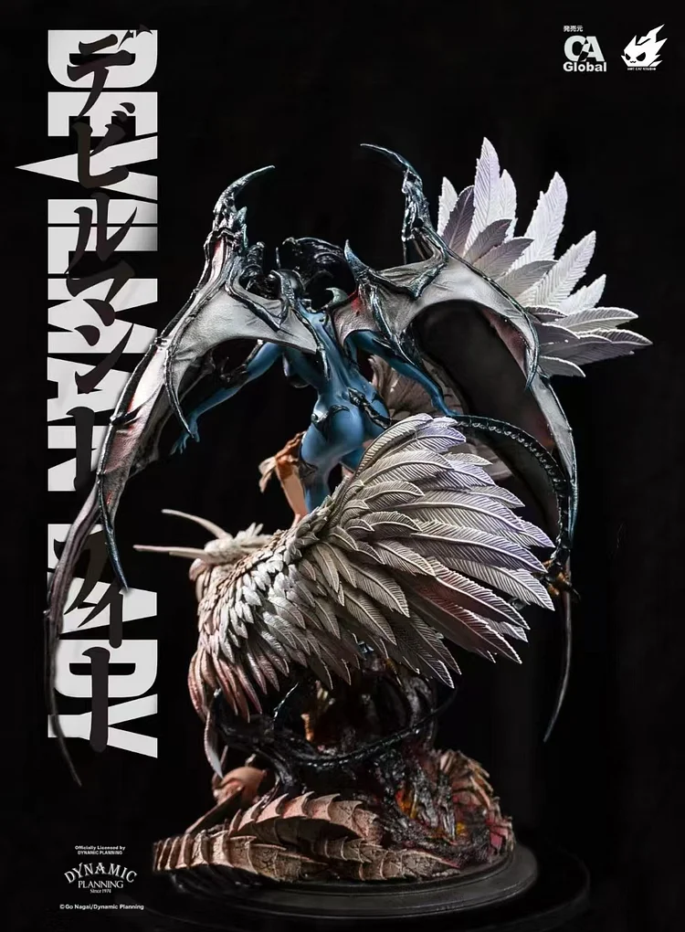 DEVILMAN LADY Female Jun Fudo vs Ran Asuka (Licensed) 1/6 Statue(GK)-Cat Studio Pre-sale