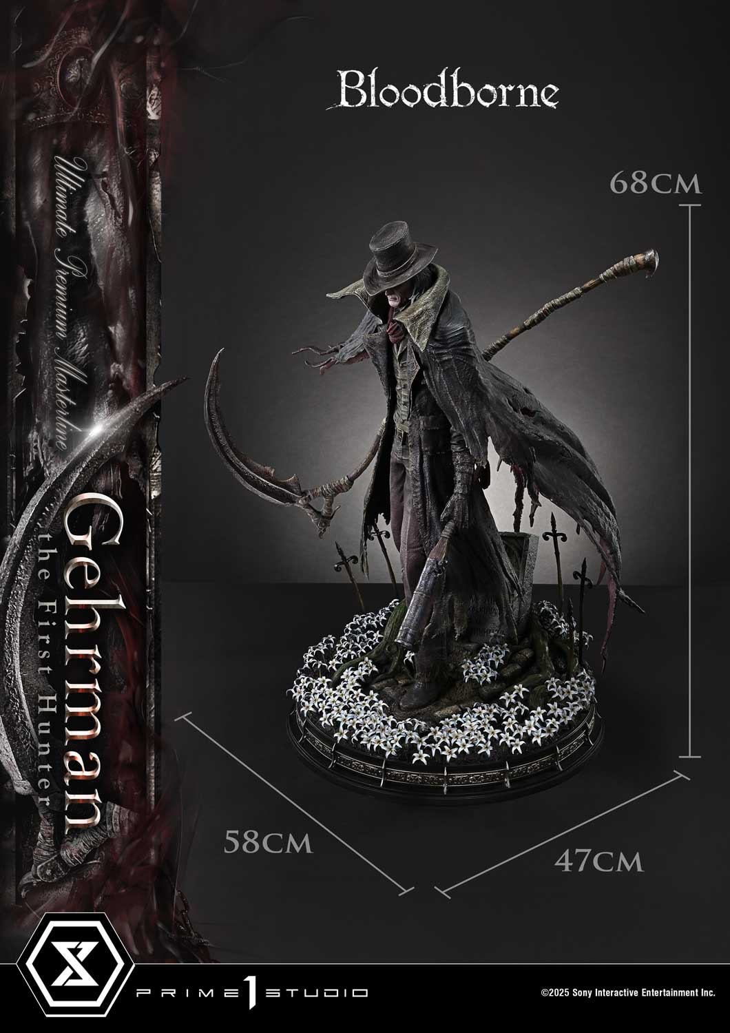 Ultimate Premium Masterline Bloodborne Gehrman UPMBB-05 UPMBB-05S (Licensed) Statue(GK)  -Prime 1 Studio -KWII-GK