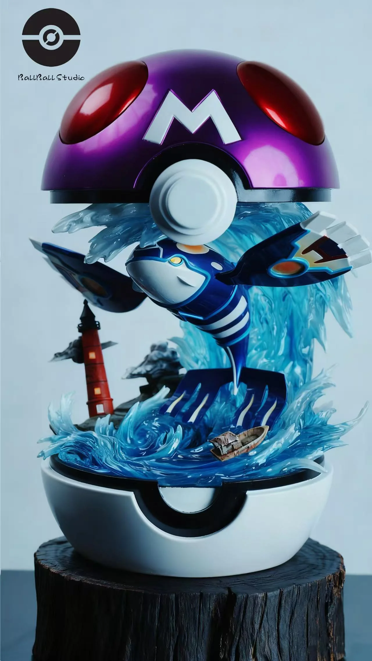 Ball Ball Studio - Kyogre Pokemon Statue