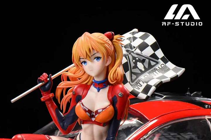 AF Studio - Soryu Asuka Langley McLaren Sports Car Neon Genesis Evangelion Statue
