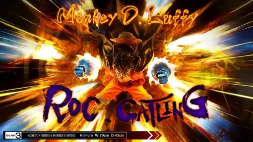 More Fun Studio X Monkey D. Studio -  One Piece GEAR3 Statue