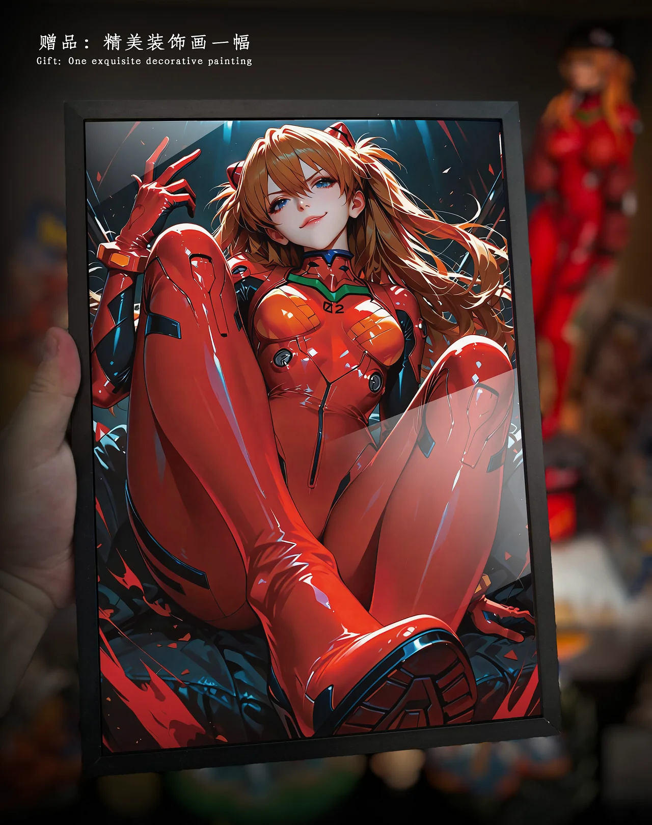 Instant Noodes Cat Studio - (EVA) Neon Genesis EVAngelion - Sitting Position Asuka Langley Soryu Statue (GK)