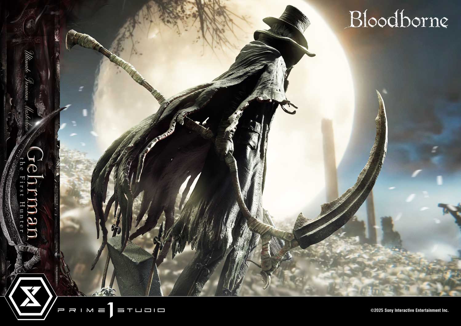 Ultimate Premium Masterline Bloodborne Gehrman UPMBB-05 UPMBB-05S (Licensed) Statue(GK)  -Prime 1 Studio -KWII-GK