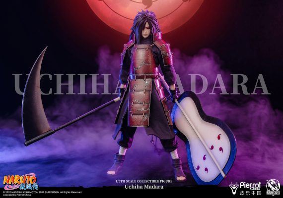 In stock-Naruto Shippuden Uchiha Madara 1/6 action figure (authorized) soldier statue GK, ROCKETTOYS studio-KWII-GK