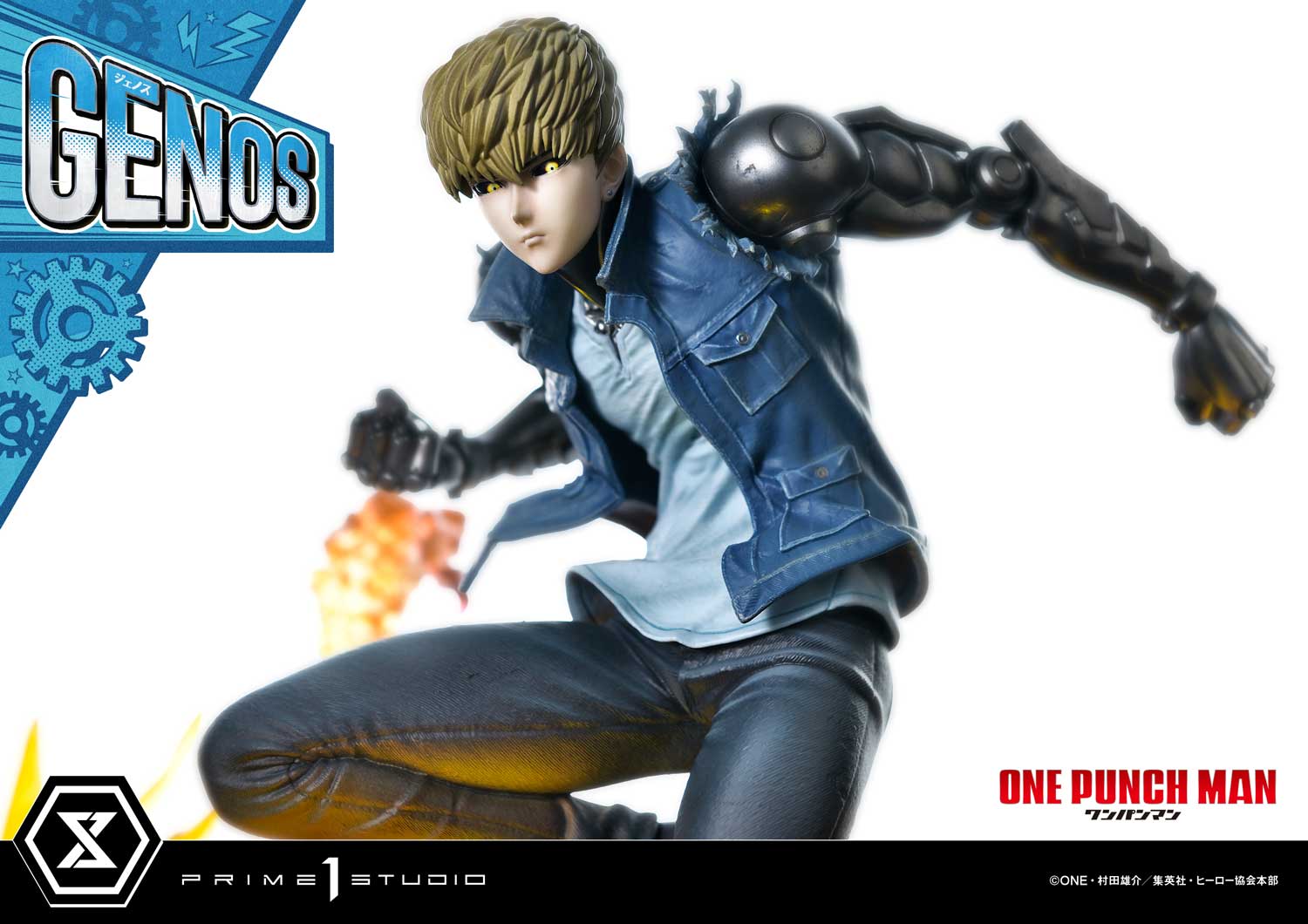 Concept Masterline One Punch Man Genos CMOPM-01 CMOPM-01S (Licensed) Statue GK, Prime 1 Studio, Pre-sale-KWII-GK
