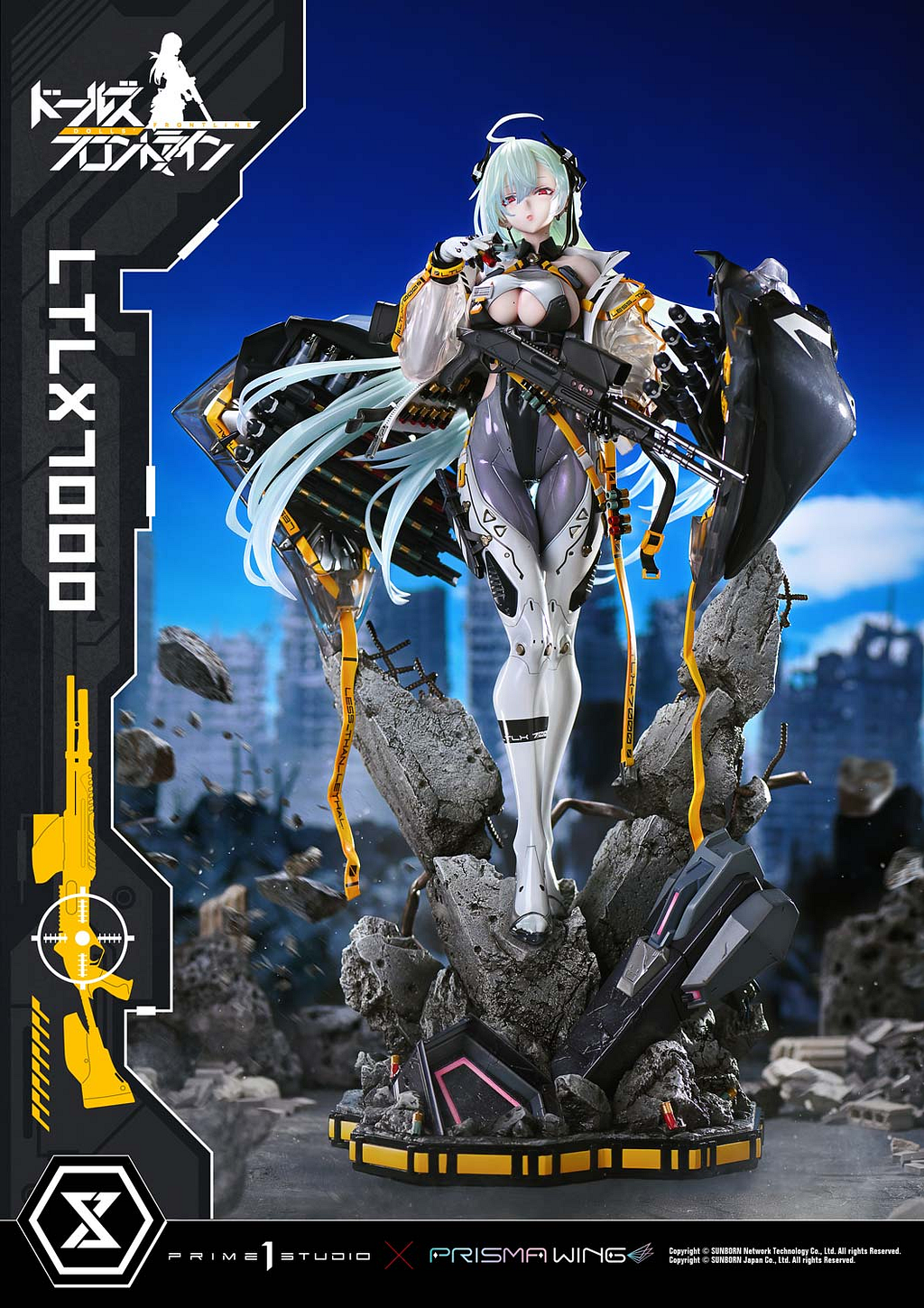 Girls Frontline LTLX7000 1/4 Action Figure Statue(GK) -Prime 1 Studio