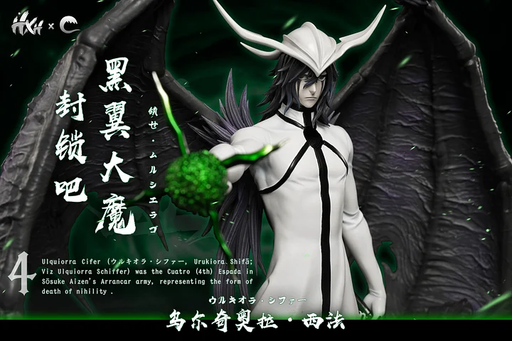 BLEACH Sword Resurrection Series #2 Ulquiorra Cipher 1/6 Statue(GK) - CHENG Studio