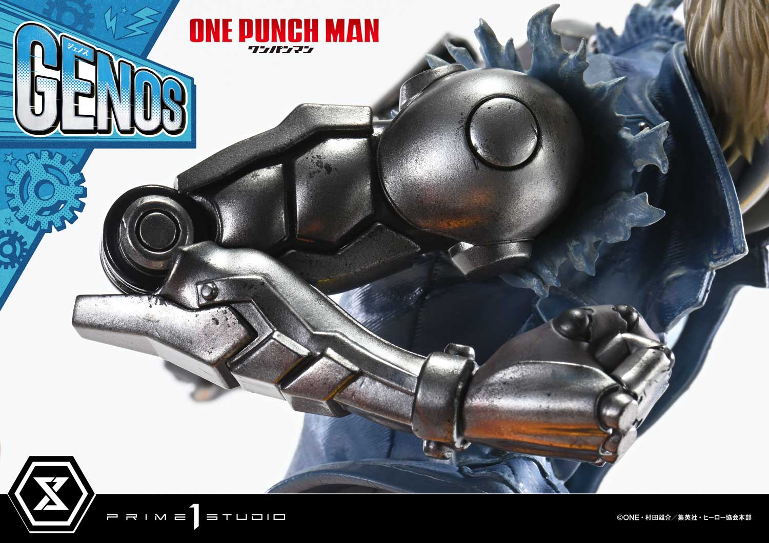 Concept Masterline One Punch Man Genos CMOPM-01 CMOPM-01S (Licensed) Statue GK, Prime 1 Studio, Pre-sale-KWII-GK