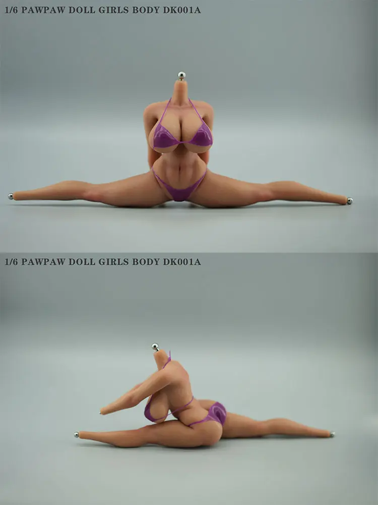 PAWPAW DOLL - DK001A 1/6 Removable Feet Silicone Female Blank Body (Licensed) Statue(GK) 