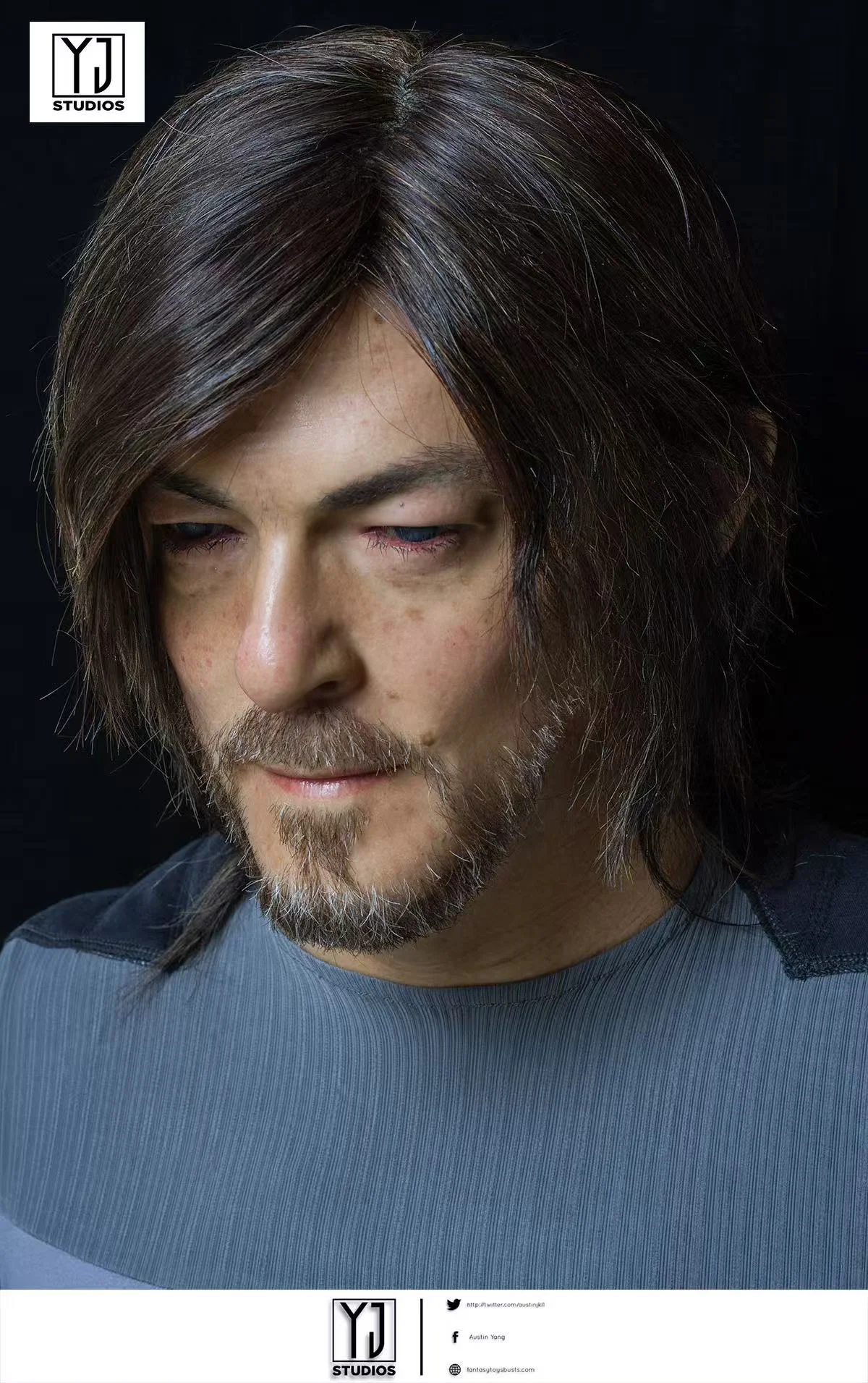 YJ Studios -DEATH STRANDING 1/1 Bust of Sam Porter Bridges Statue (GK)