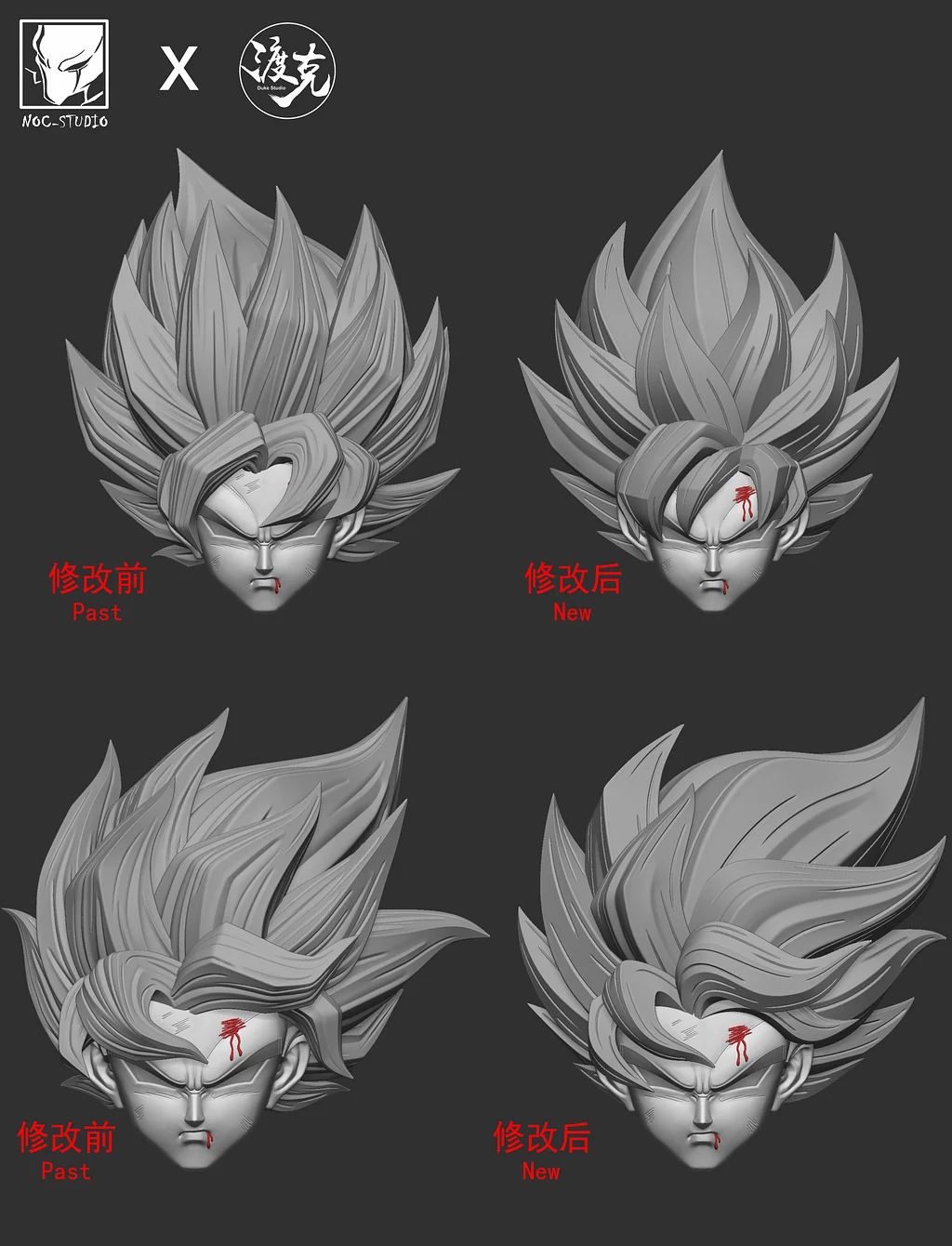 Dragon Ball Ultra Instinct Goku  Statue(GK) -Noc Studio & Du Ke Studio